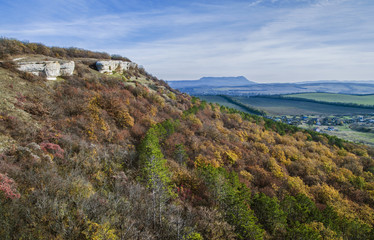 Fototapeta na wymiar Mountain view in Crimea