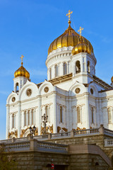 Church of Christ the Savior in Moscow Russia