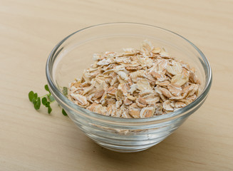 Dry oats