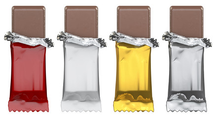 Generic candy bars, just add artwork