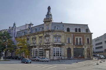 Obraz premium Very old building, from 1898 year, in Ruse town