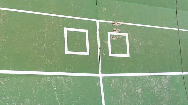 Old Tennis Practice Wall