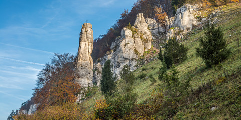 Spitzer Stein im Lautertal bei Reutlingen