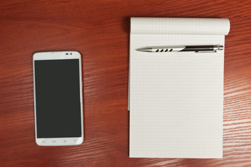 Phone and notebook