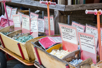 Minerale als Souvenir