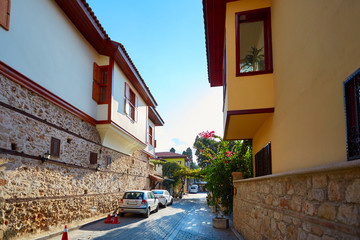 Fototapeta na wymiar Old town Kaleici in Antalya Turkey