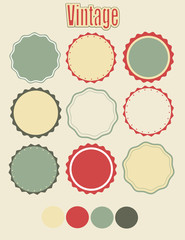 vintage vector