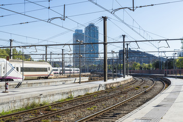 Train Station in Barcelona
