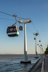 Aerial tramway  in Lisbon
