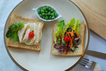 clean food for diet and healthy