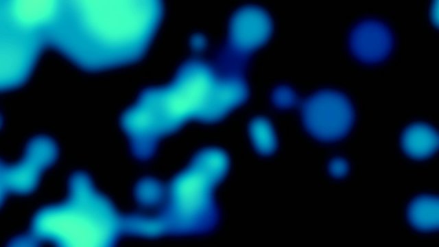 Blue Abstract Spark Paint Lava Defocused Slow Motion Background 