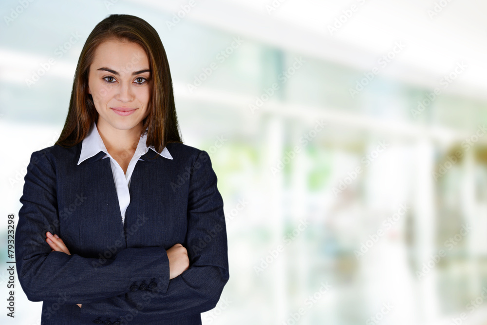 Wall mural businesswoman