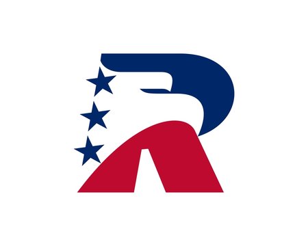 red white blue republic party logo 41