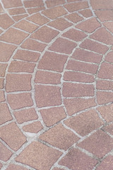 Close - up street floor tiles as background