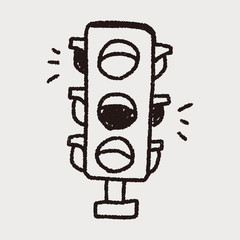 Doodle Traffic lights