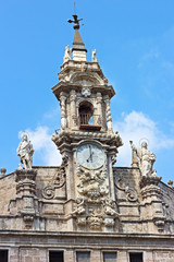 Fototapeta na wymiar Saint John of the Market church in Valencia, Spain.