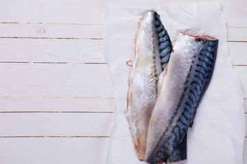 Raw mackerel