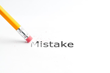Pencil with eraser