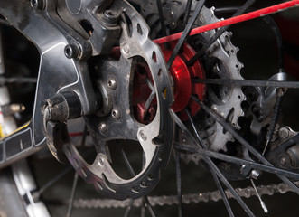 Disc brake of a bicycle