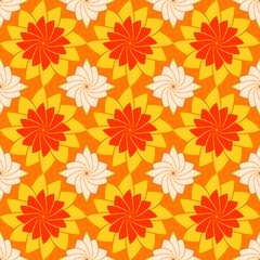 seamless background with abstract geometric shapes