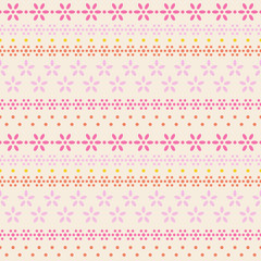 floral lace graphic on latte background, vector illustration