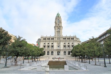 Fototapeta na wymiar mairie de Porto