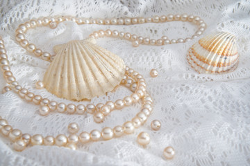 Shells and pearls