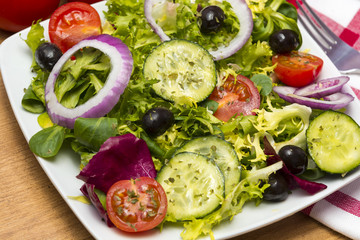 Ensalada vegetariana