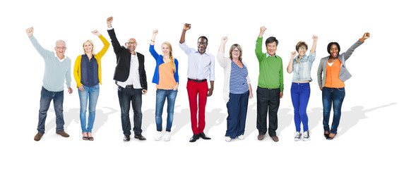 Fototapeta premium Diversity Ethnicity Multi-Ethnic Variation Togetherness Concept