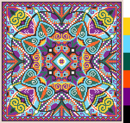 cross stitch ukrainian traditional embroidery