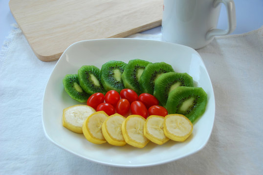 colorful of fruits