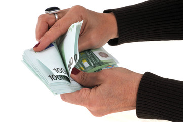 Compter l'argent