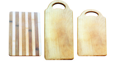 Different wooden cutting board for cutting food