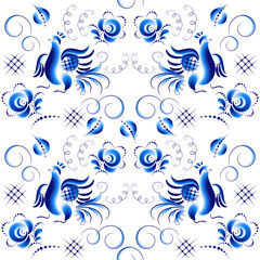 Pattern in Ghzel style