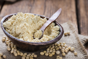 Heap of Soy Flour