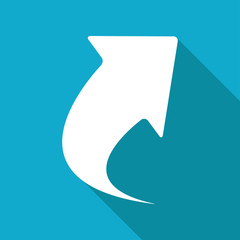 Vector arrow icon. Eps10