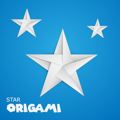 origami paper star