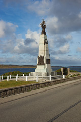 Memorial to the WW1 Battle of the Falklands