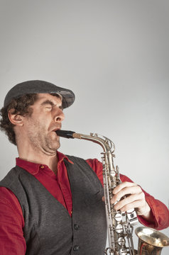 Saxophone Musician