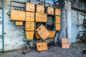 DDR Sicherungskasten Elektroschrott