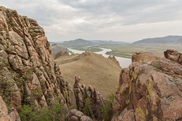 Fototapeta premium A butte . Landscape