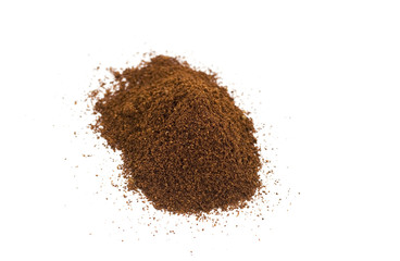 Ground coffee
