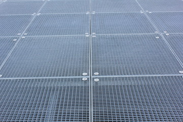 Grille au sol