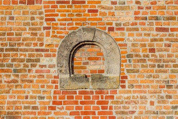 Zugemauertes Fenster