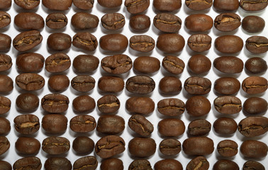 Coffee beans.