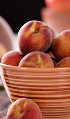 fresh peaches