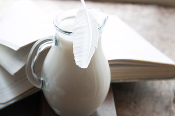 Poetry, poet, writing poems idea.