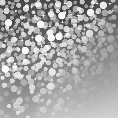 Lights on grey background