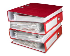 Stack of Binders