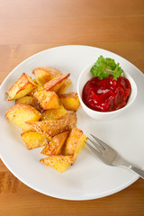 Kartoffel , Wedges